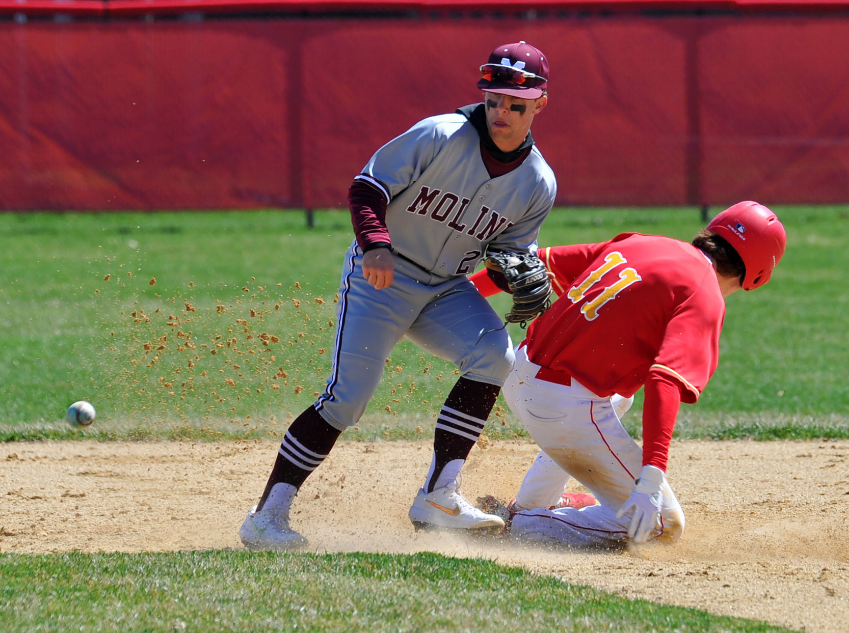 Moline at Rock Island baseball